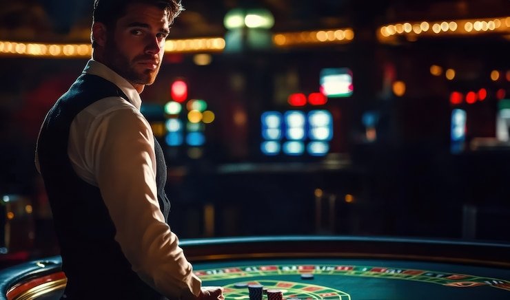 Interface dashboard paten4d untuk akses meja baccarat live